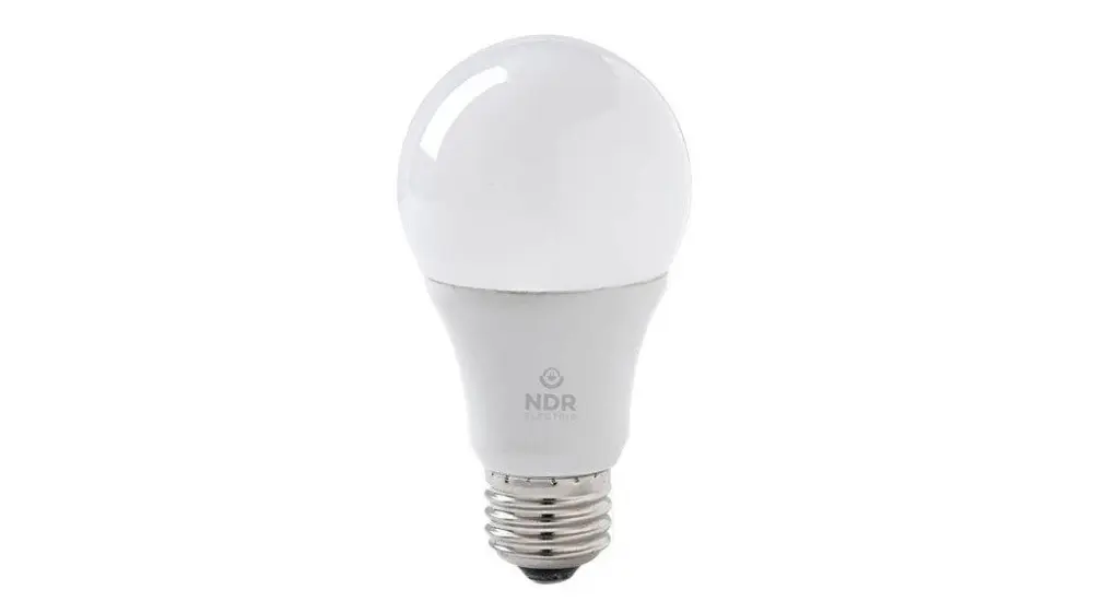 Foco led ndr a19 - 9.5W - 2700k - e26