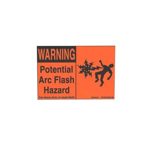 Potential Arc Flash Warning Sign PPS0204W2100A (Pack 5)