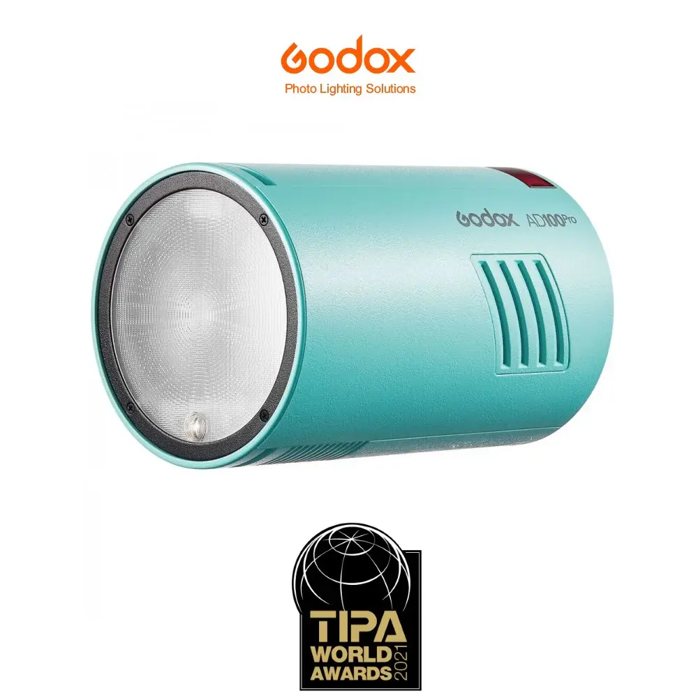 Profesional de Estudio Flash autónomo Godox AD100Pro Azul