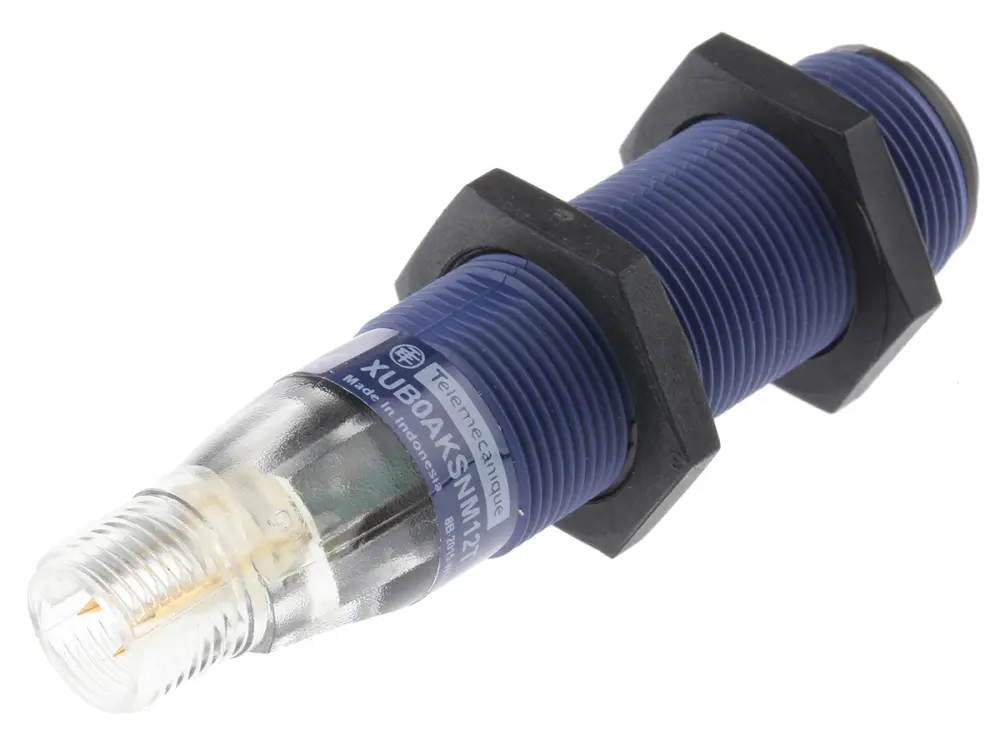Fotocélula de cuerpo cilíndrico Telemecanique Sensors, Sistema Barrera de Luz, alcance 15 m, Conector de M12 4 | XUB0AKS...