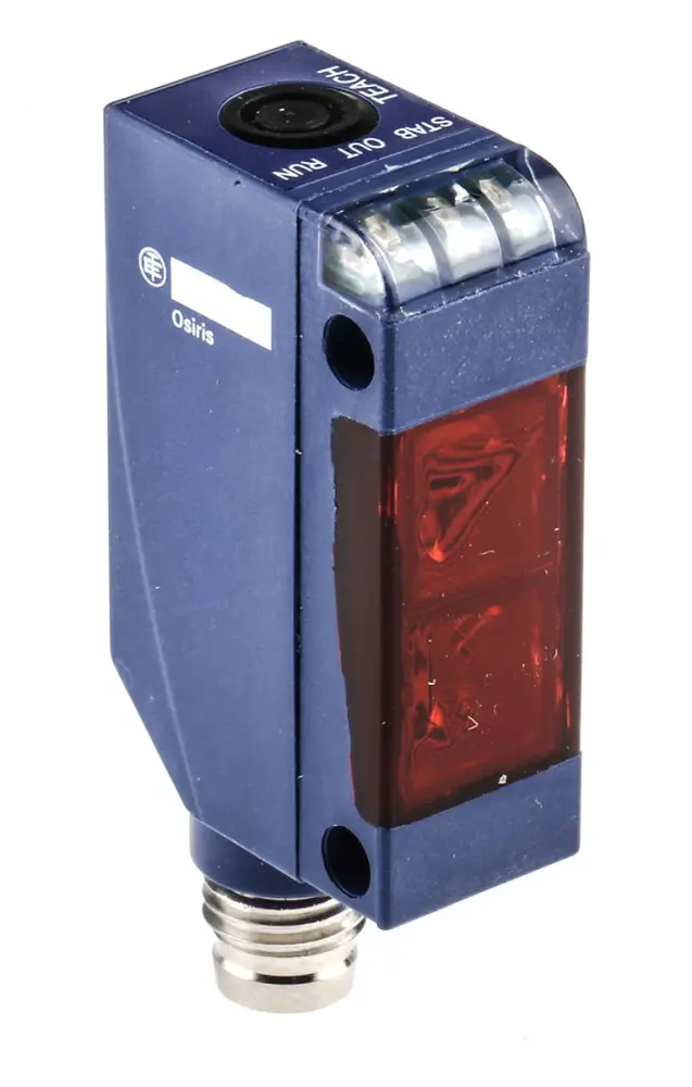 Fotocélula rectangular Telemecanique Sensors Multimodo, alcance 100 mm → 10 m., salida PNP, Conector de M8 4 | XUM0APSAM8