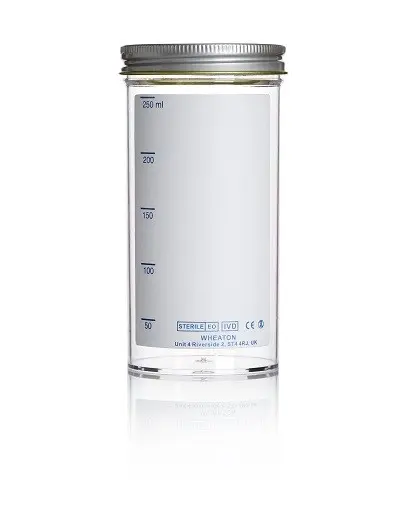 Botella para laboratorio, 250ml, Polipropileno