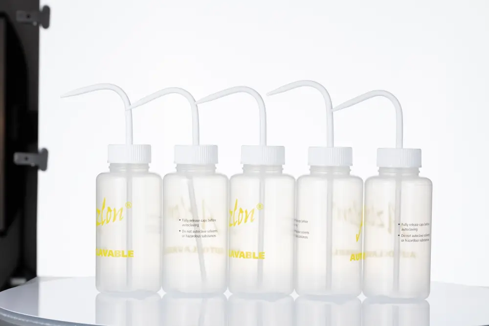 Frasco de laboratorio, 500ml, Polietileno de baja densidad