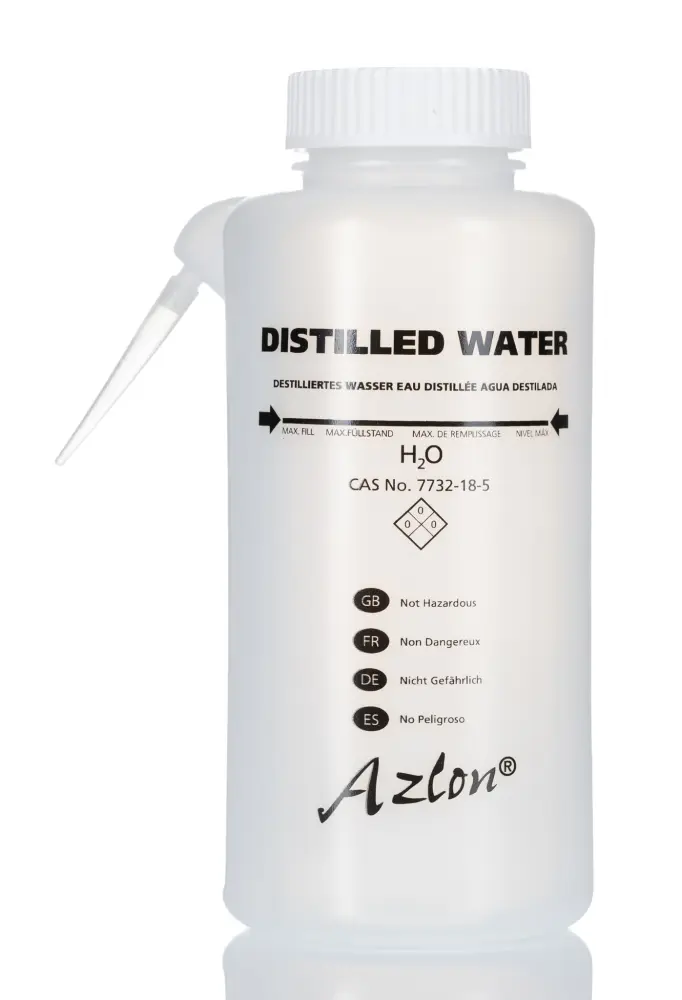Frasco de laboratorio, 500ml, Polietileno de baja densidad