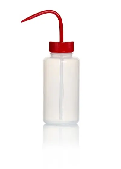 Frasco de laboratorio, 500ml, Polietileno de baja densidad