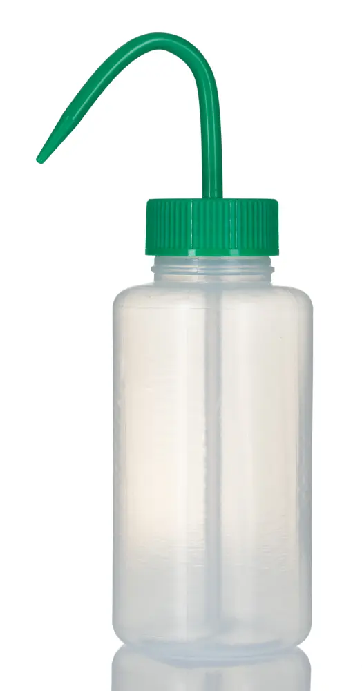 Frasco de laboratorio, 500ml, Polietileno de baja densidad