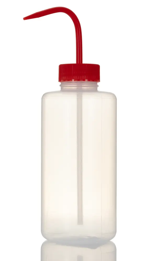 Frasco de laboratorio, 1L, Polietileno de baja densidad
