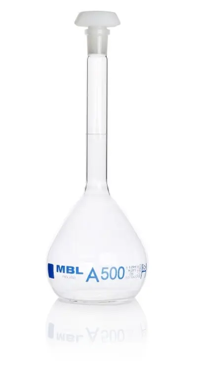 Frasco de laboratorio, 1L, Vidrio de borosilicato