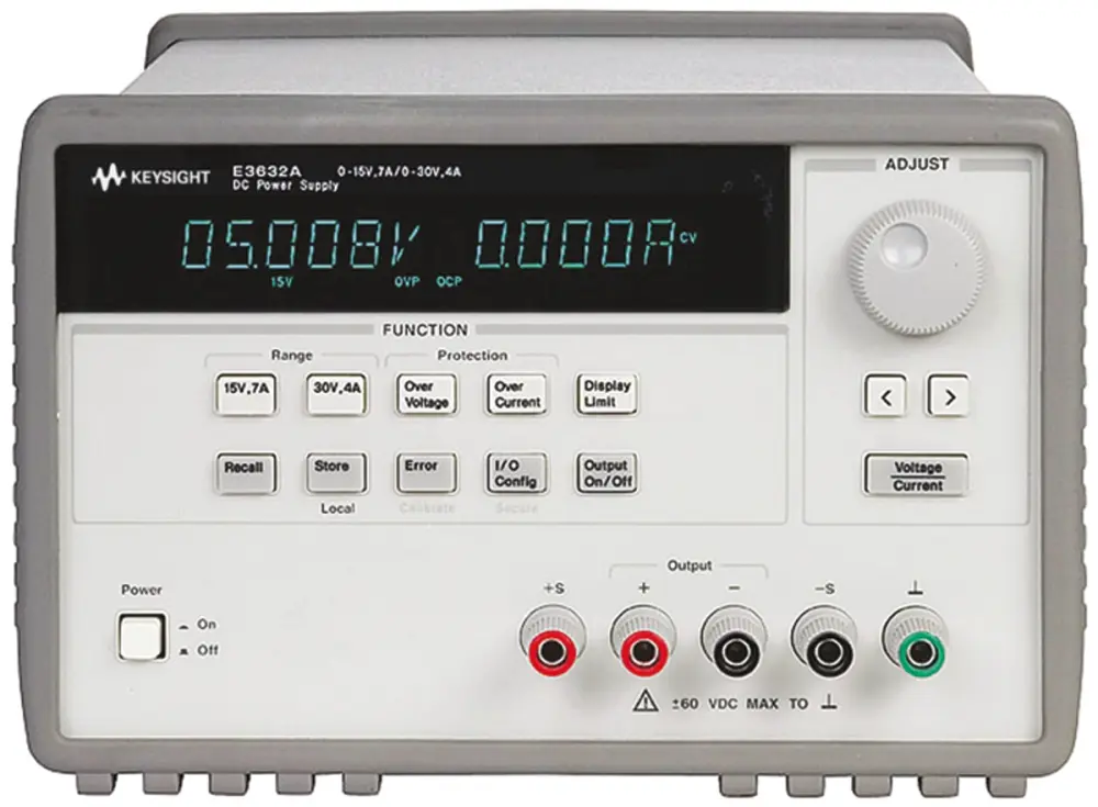 Fuente de alimentación Keysight Technologies E3632A, calibrado RS, 1 salida, 0 → 15V, 4A, 120W