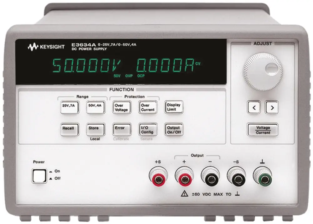 Fuente de alimentación Keysight Technologies E3634A, 1 salida, 0 → 50V, 4A, 175W