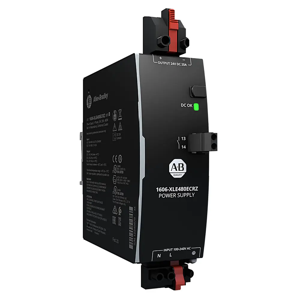 Fuente de alimentación de carril DIN Allen Bradley, 1606 48V dc 20A | 1606-XLE480ECRZ