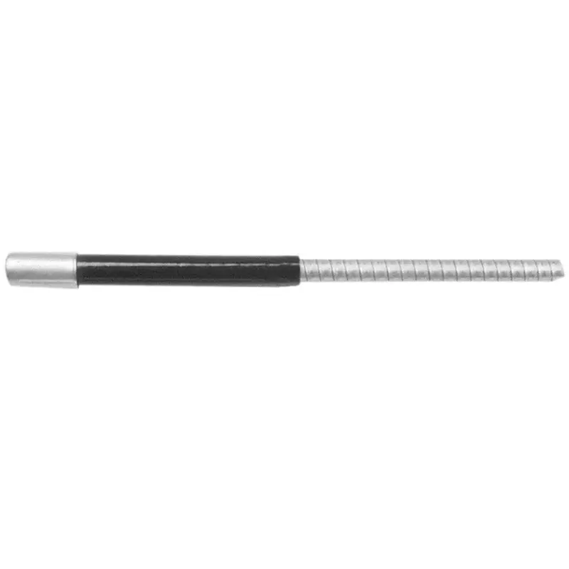 Funda cable acero laminado color negro ALHONGA - Caja de 30m con 50 Bridas Incluidas