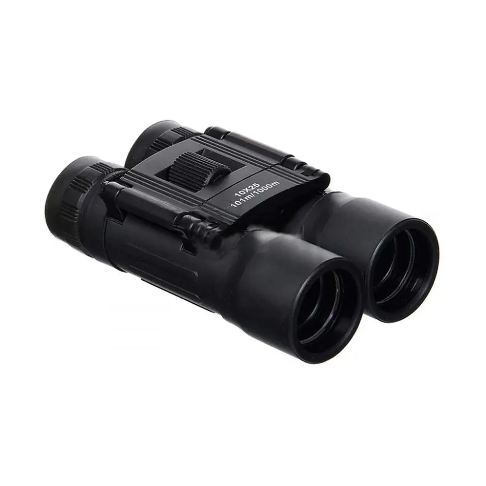 Funda Medida Prismatico Negro 10x25 con funda