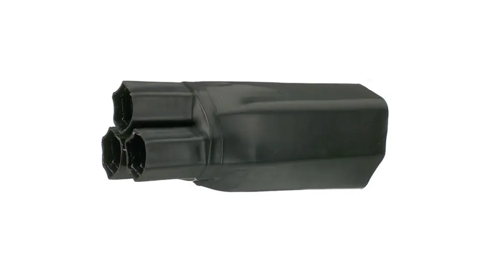 Protectores termorretráctiles DSG-Canusa, forrado con adhesivo, de Poliolefina Negro, Ø en reposo 14mm | CCB 3 38/11