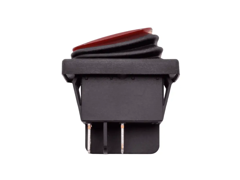 Profesional Impermeable SWITCH BALANCIN 4P 3POS 20A 35X25 INVERTIBLE GRANDE PROTECTOR DE CAUCHO NEON