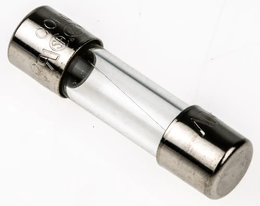 Fusible de cartucho de cristal Schurter, serie FST 5x20, 250V ac, 10A, 5 x 20mm, acción retardada | 34.3127