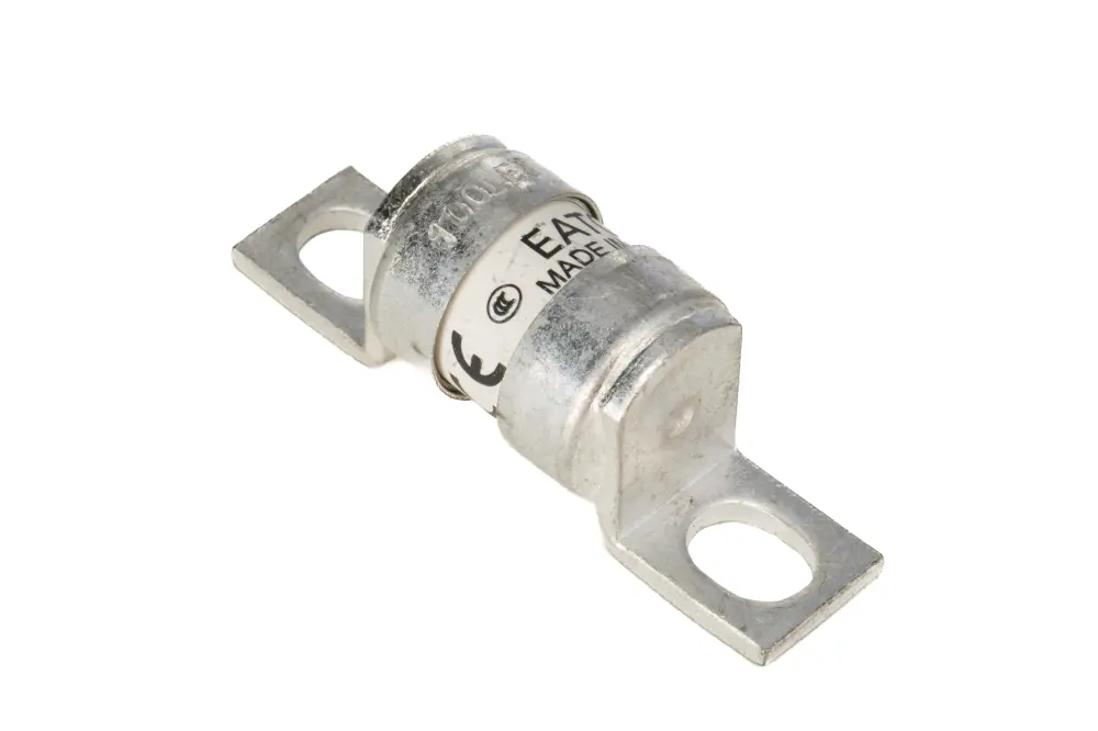 Fusible de cuchillas perforadas excéntricas Eaton, LET, aR, 150 V dc, 240V ac, 100A, FF, BS 88, IEC 269-4 | 100LET