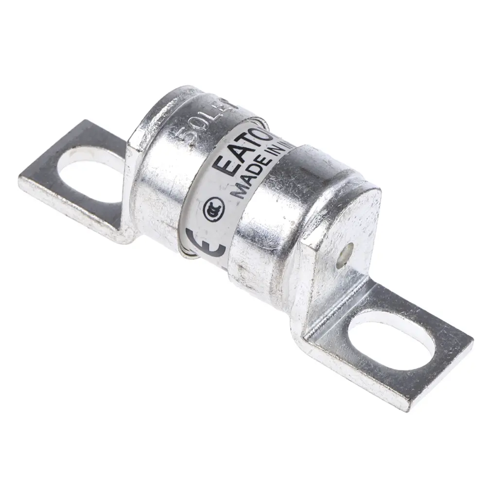 Fusible de cuchillas perforadas excéntricas Eaton, LET, aR, 150 V dc, 240V ac, 50A, FF, BS 88, IEC 269-4 | 50LET