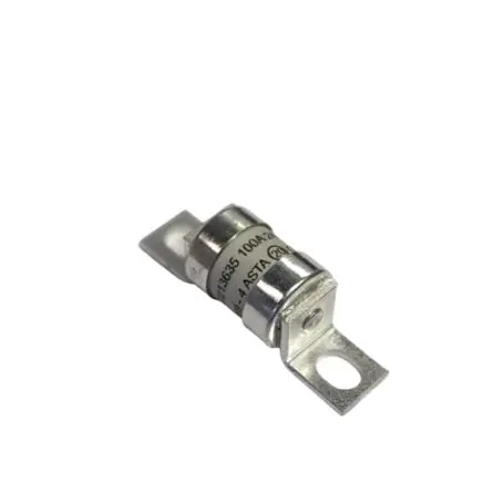 Fusible de cuchillas perforadas excéntricas , aR, 120 V dc, 240V ac, 100A, IEC 60269-4/BS 88-4