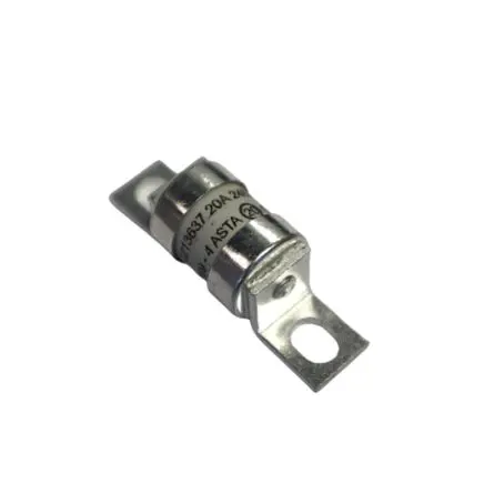 Fusible de cuchillas perforadas excéntricas , aR, 120 V dc, 240V ac, 20A, IEC 60269-4/BS 88-4