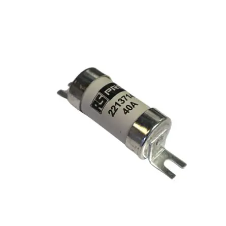 Fusible de cuchillas perforadas excéntricas SSA, A3, gG, gM, 250 V dc, 690V ac, 40A, IEC 60269-2/BS 88-2