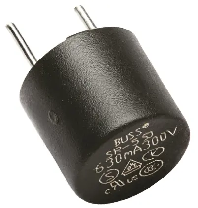 Fusible no rearmable, Eaton, SR-5F-3-15A-BK, 3.15A, F 250V ac