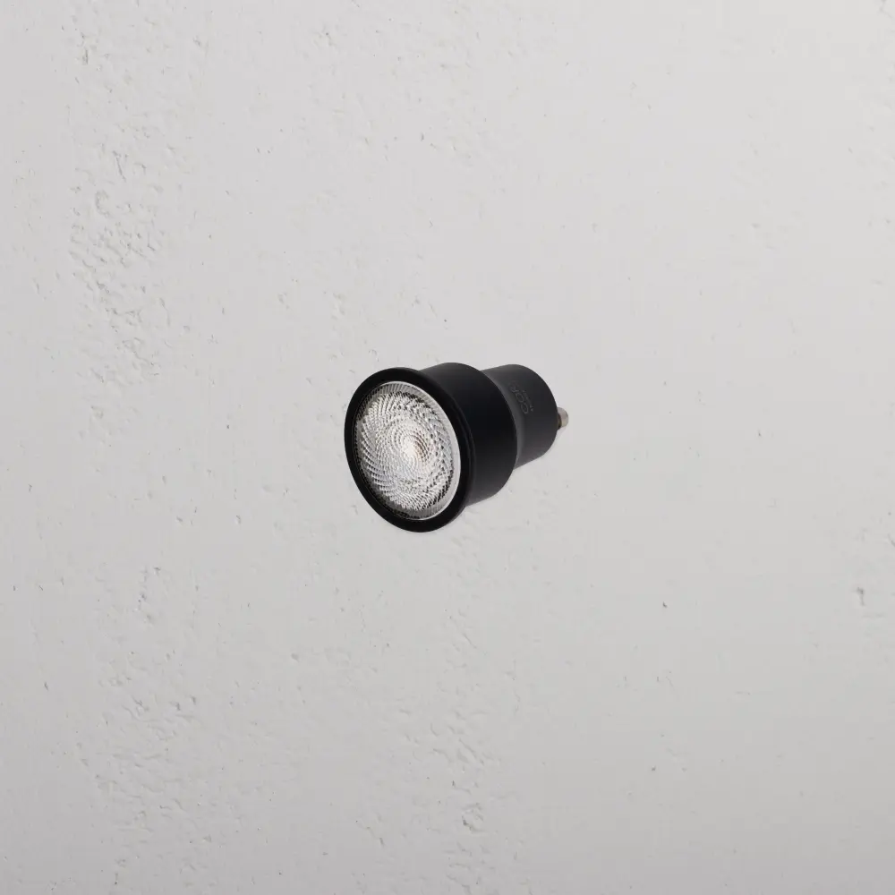Ampoule 35mm LED Court GU10 - Noir