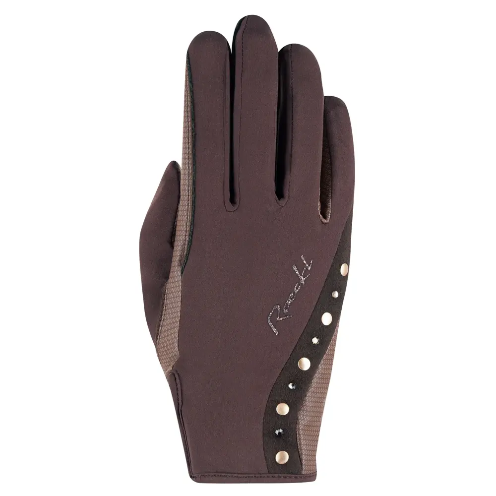 Jardy Riding Gloves Dark Chocolate 8