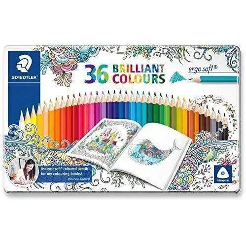 Lentes con Cámara Staedtler lapices ergo delicado 36 colores brillantes