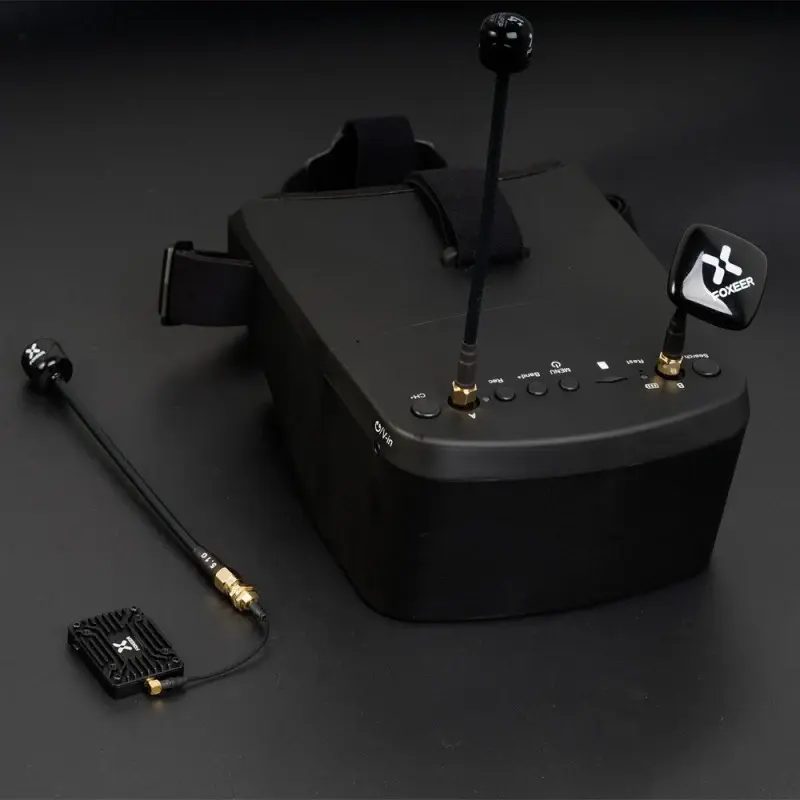 Lentes para Streaming Conjunto de gafas Foxeer 4.9G de banda baja