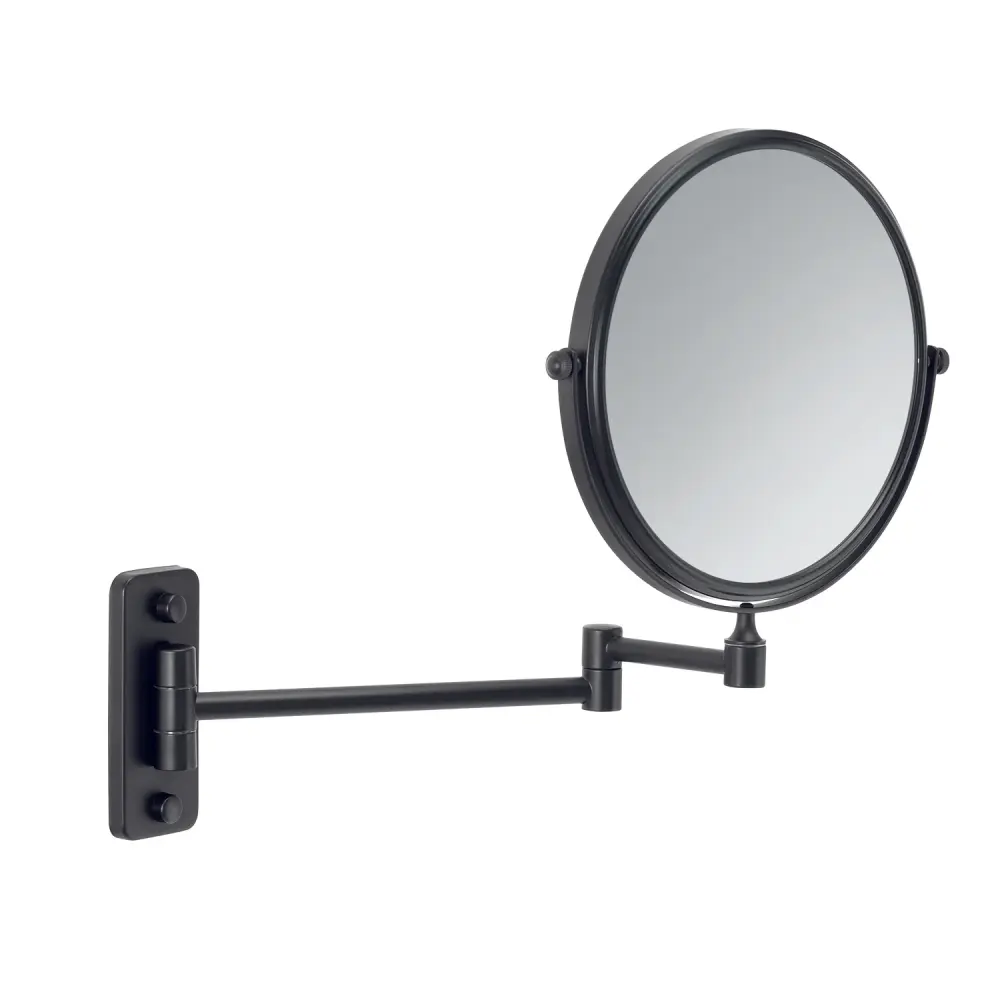 Lentes para Streaming Espejo aumentador Gaia de Gedy en acero inoxidable - negro mate