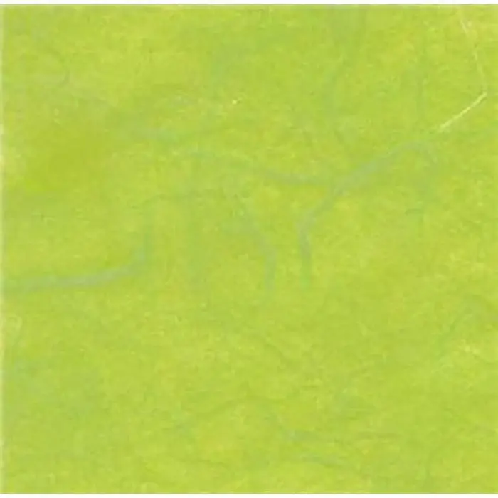 Papel arroz liso verde resplandeciente