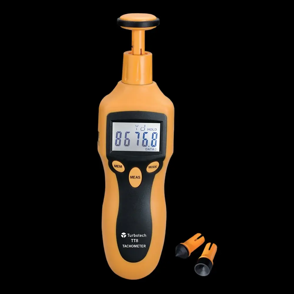 Premium de Alta Definición Tachymètre photo + contact TT8 - TURBOTECH