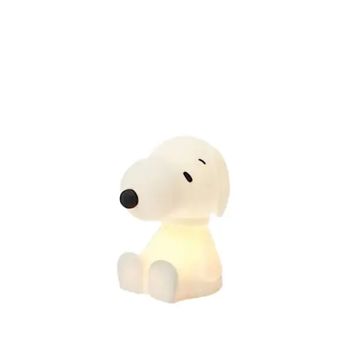 Veilleuse LED h.23 cm - Snoopy con Audio Espacial