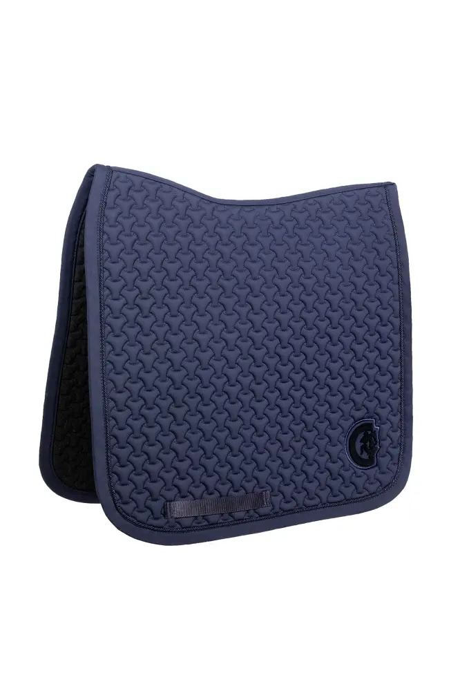 Convertidor de Medios Mantilla Logo trenzado 3D navy F