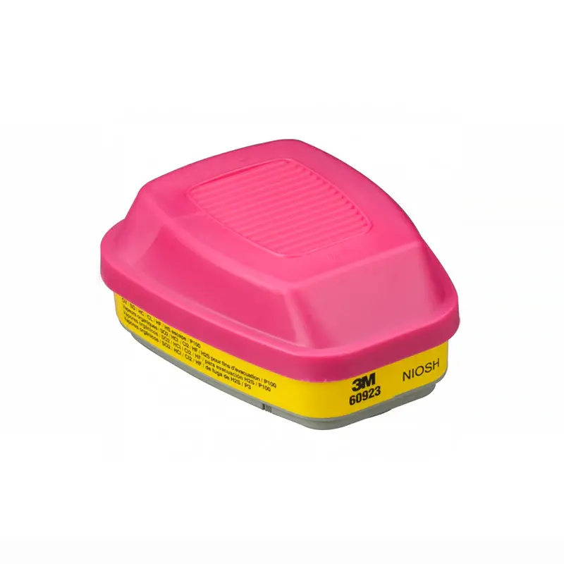 FILTRO 3M 60923 MIXTO VAPOR ORG/ GAS ACI con Chapado en Oro