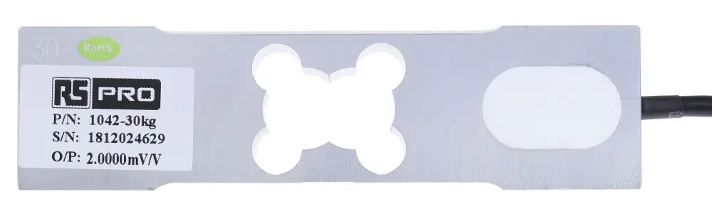 Célula de carga , 30kg, carcasa de Aluminio, 150 x 25 x 40 mm