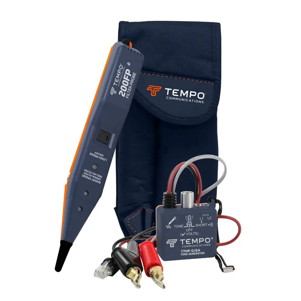 Comprobador de cables de red Tempo, 50604660, Generador de Tono, 77 HP/6 | 801K