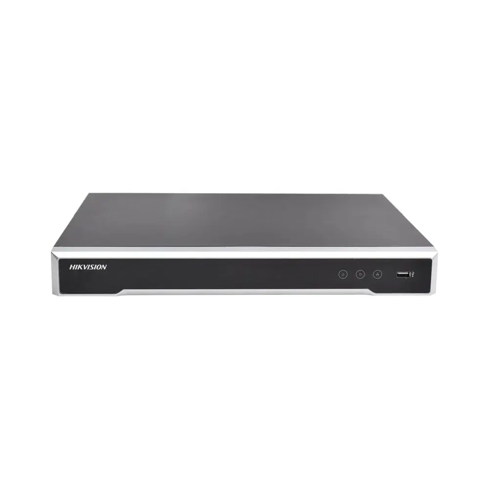 Grabador NVR Hikvision 16 Canales PoE 8MP 4K H.265+ DS-7616NI-K2/16P con Visión Nocturna