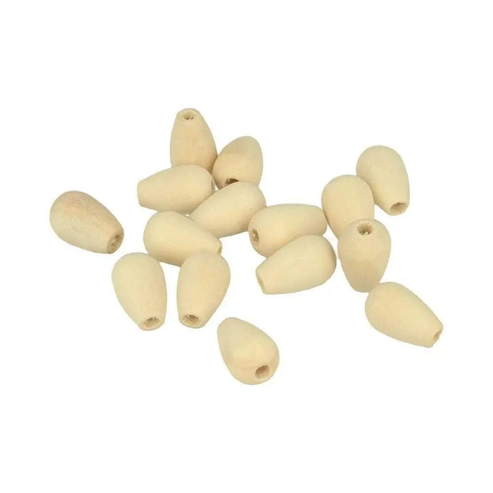 Artemio Lucy perla madera drop 17,7x12mm 25p 21005032