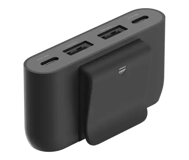 Hub USB Belkin BUZ001BT2MBKB7 Negro para Trabajo Remoto
