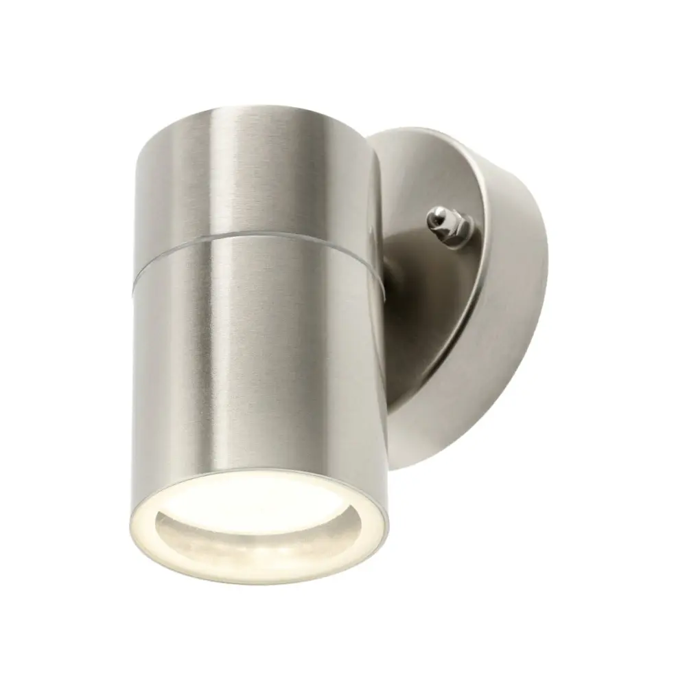 Cgc lighting gu10 downlight LED aplique de pared para exterior ip44 plata