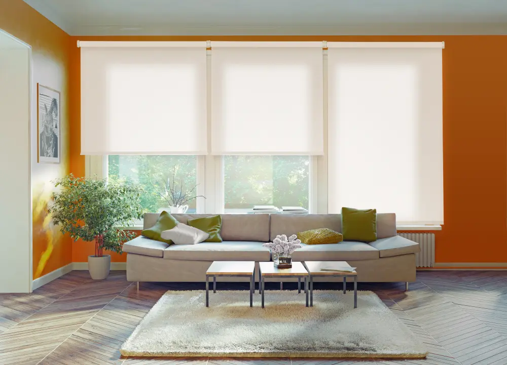 Estor enrollable traslúcido ecofuture blanco 165 x 250cm