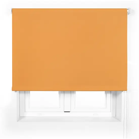 Estor translúcido de alta gama medida 85x240 naranja