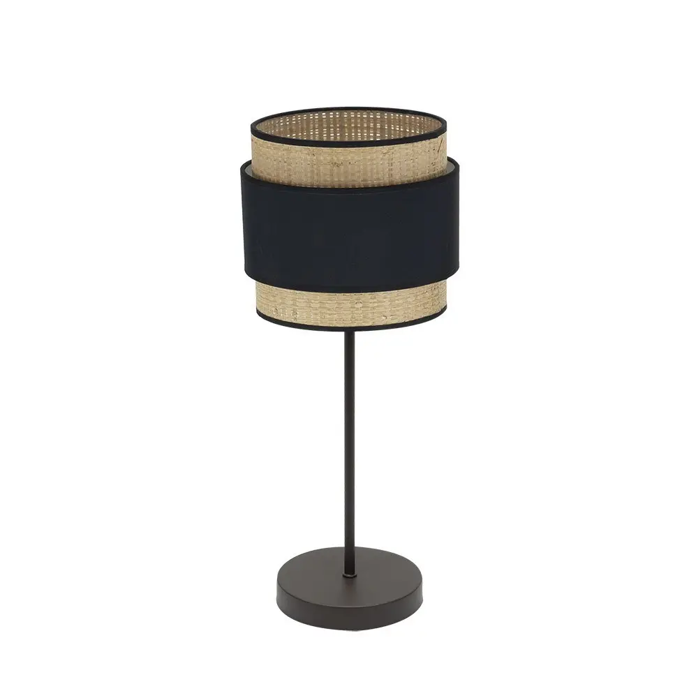 Lampara sobremesa kandy negro 18cm