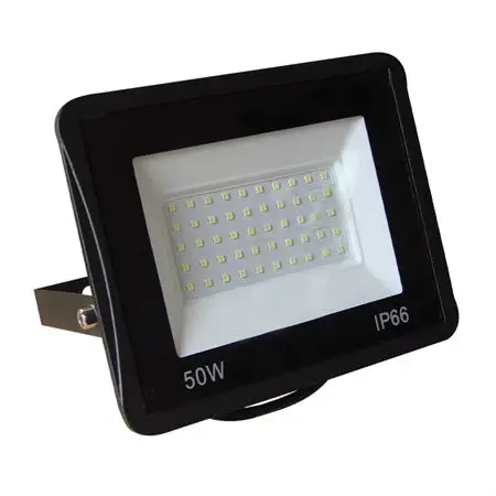 Reflector LED Plano SMD LedPlus 50W Luz Frí Multivoltaje IP66
