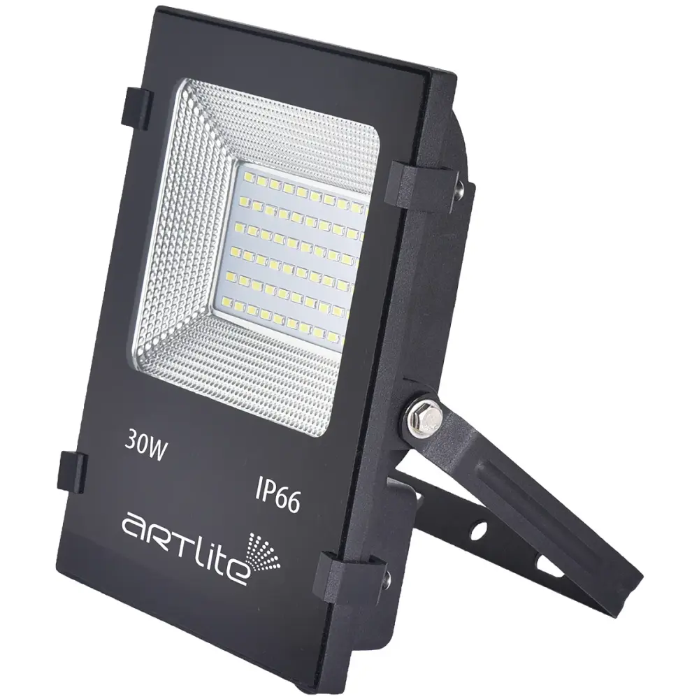 REFLECTOR LED SMD CUADRADO DELGADO 30W BLANCO CALIDO ARTLITE ARE-004