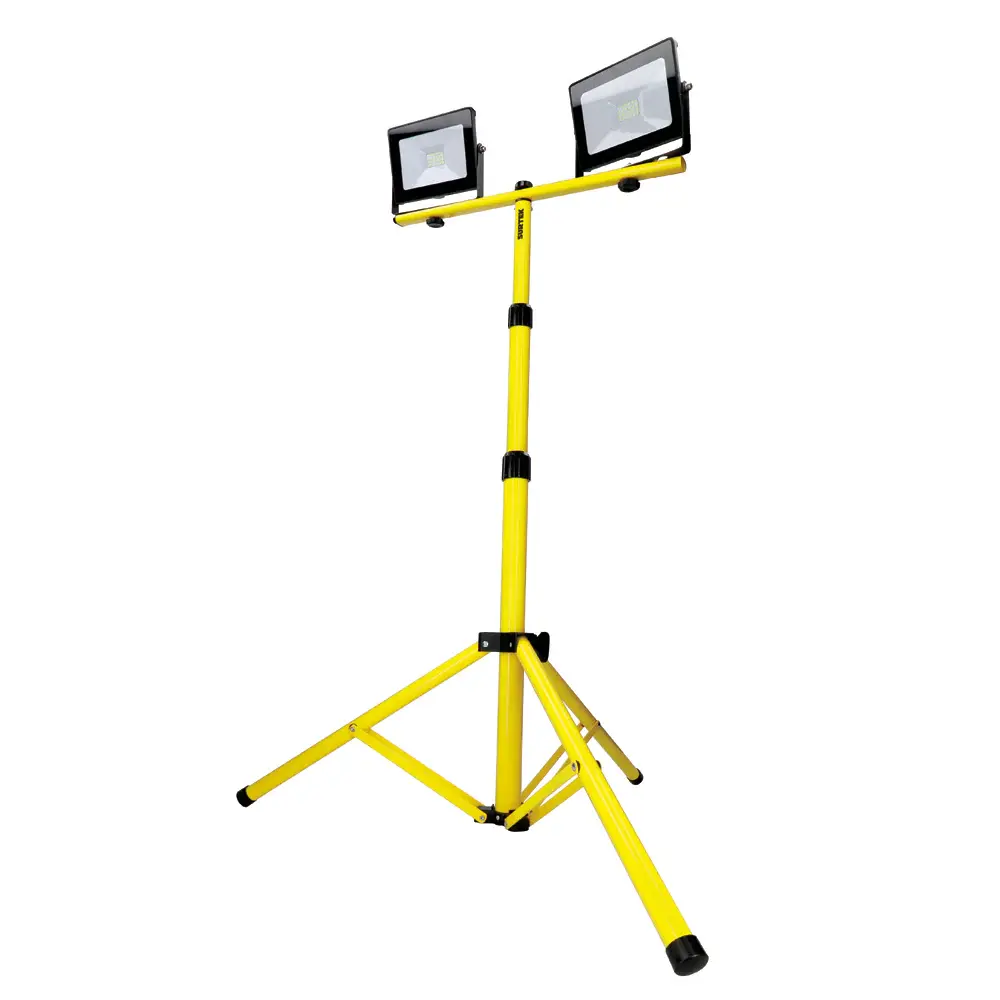 Reflector de LED SMD estrecho con doble soporte telescópico 2 x 20 W de 2 x 1,900 lm Surtek