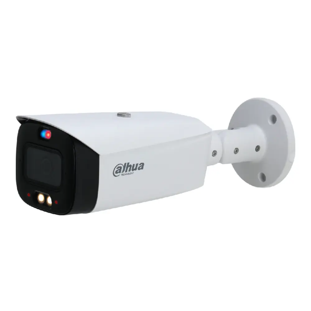 Tubular IP TiOC 3.0 H265 4M WDR Iluminación Gemelo LED30m/IR30m 3.6mm IP67 PoE MIC AUDIO E/S AI