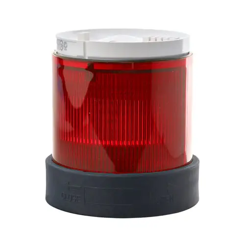 Unidad iluminada LED luz fija rojo 250V Harmony XVB 70mm